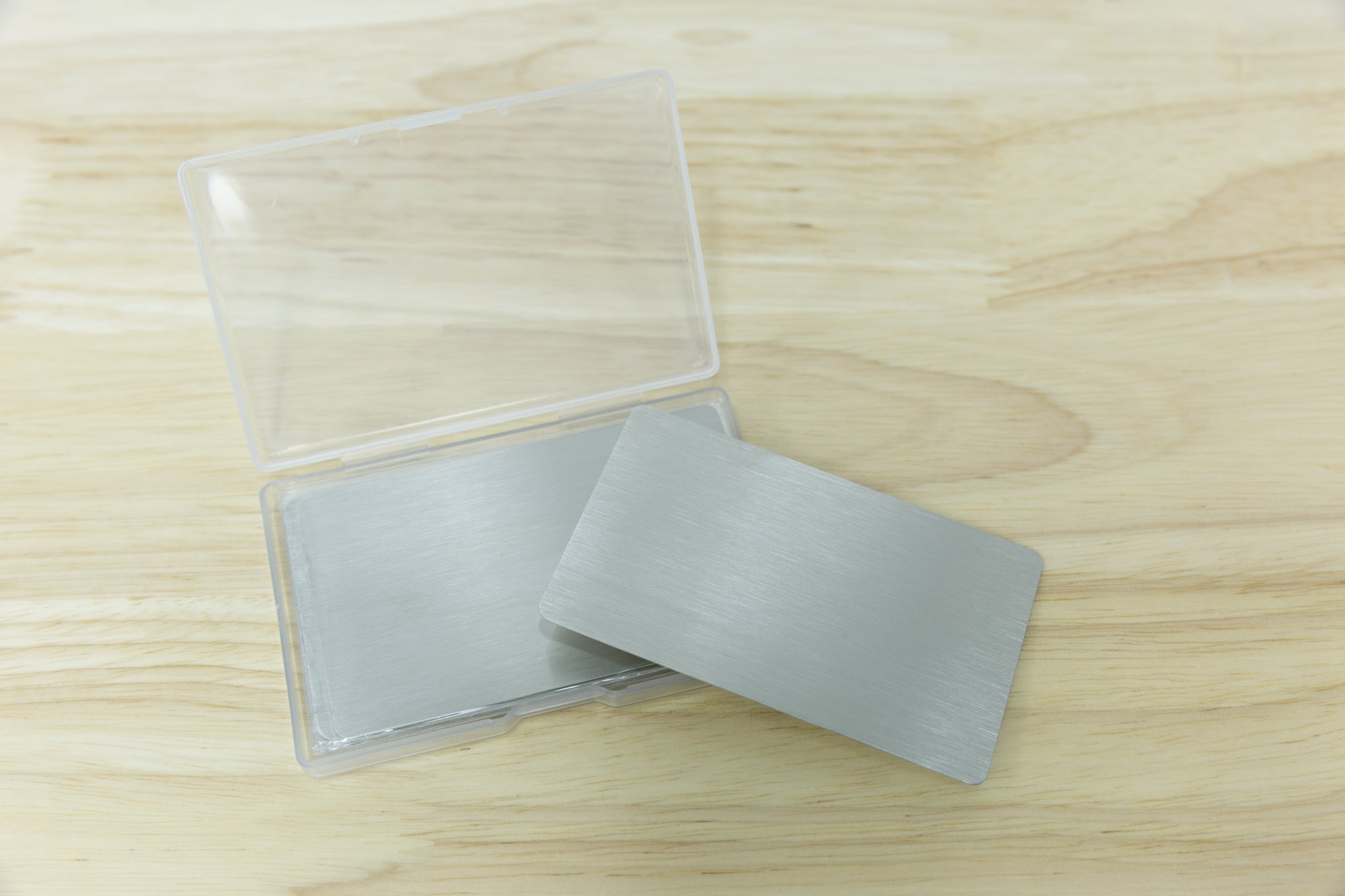 Dohia Blank Metal Business Cards Metal Laser Engraving Blanks
