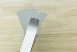 Brushed Stainless Steel Bookmarks For laser Engraving(10 PCS)