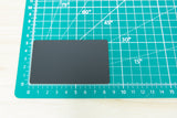 10 PCS Black, Blank Stainless Steel Blank Plate Thick 0.5mm Metal Business Cards 86X54mm (Ready to Engrave)