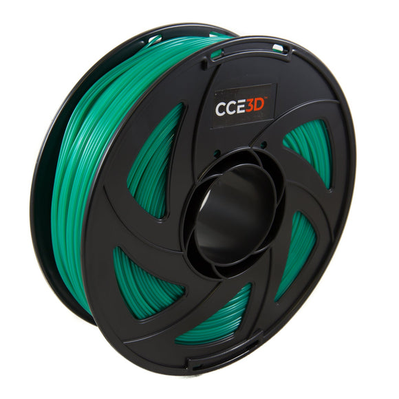 Green PETG 3D Printer Filament 1.75mm +/- 0.05 mm, 1kg Spool (2.2lbs) 3D Printer Consumables CCE3D 