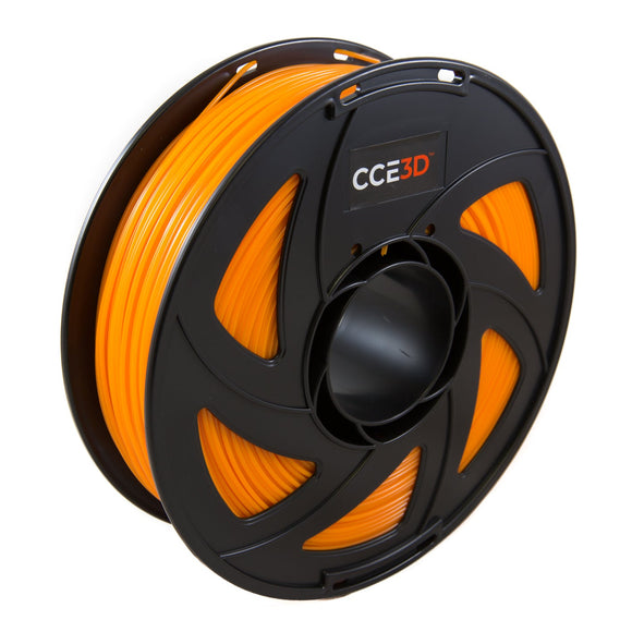 Orange PETG 3D Printer Filament 1.75mm +/- 0.05 mm, 1kg Spool (2.2lbs) 3D Printer Consumables CCE3D 