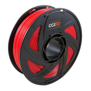 Red PETG 3D Printer Filament 1.75mm +/- 0.05 mm, 1kg Spool (2.2lbs) 3D Printer Consumables CCE3D 