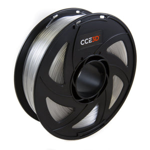Transparent PETG 3D Printer Filament 1.75mm +/- 0.05 mm, 1kg Spool (2.2lbs) 3D Printer Consumables CCE3D 